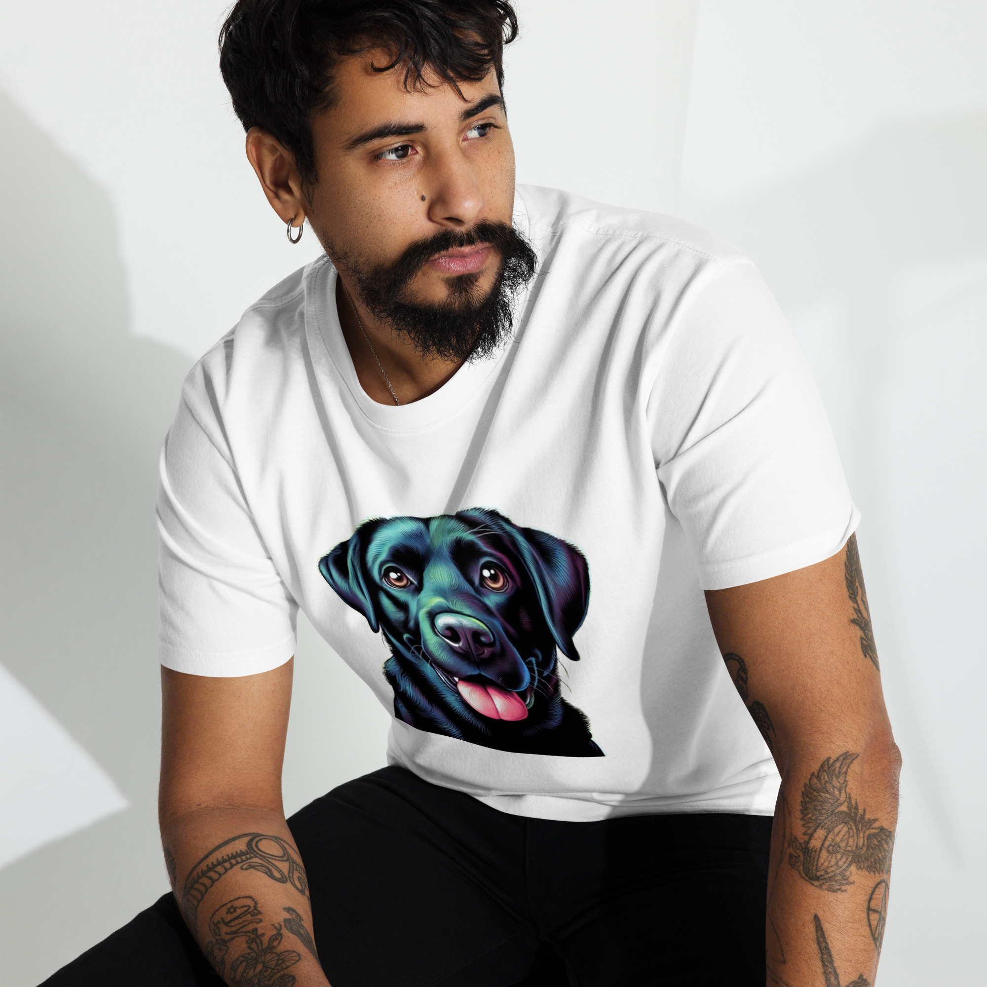 My Pitbull Men’s premium heavyweight tee