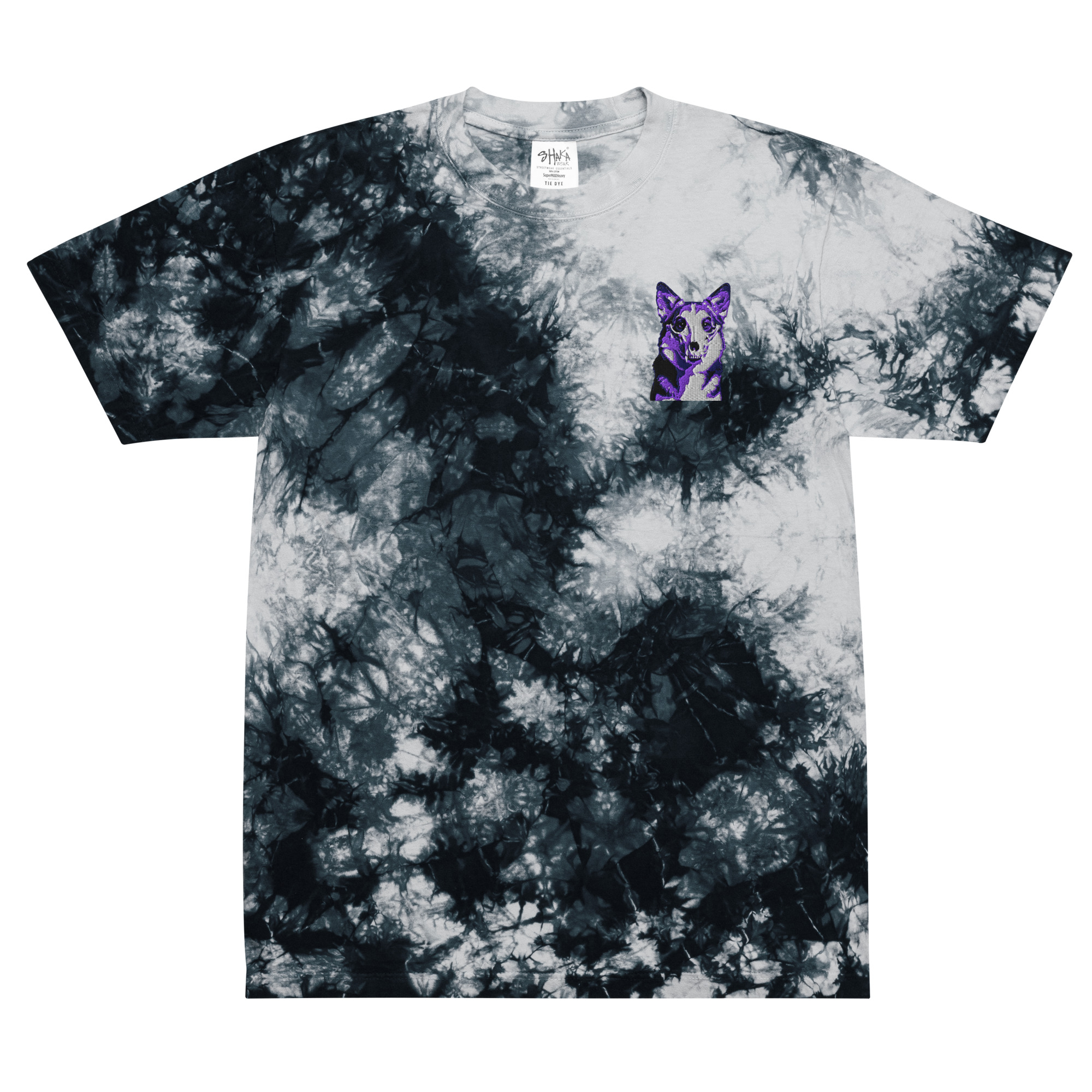 Aesthetic Oversized tie-dye t-shirt