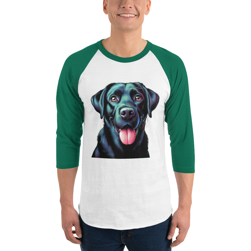 New 3/4 sleeve raglan shirt