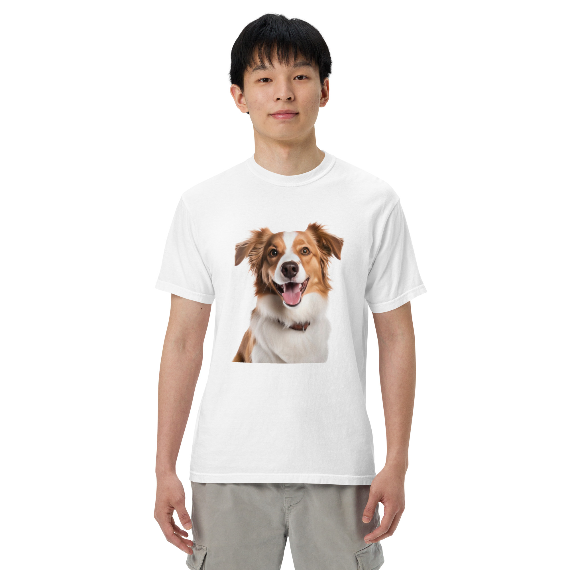 Playing Dog Unisex garment-dyed heavyweight t-shirt