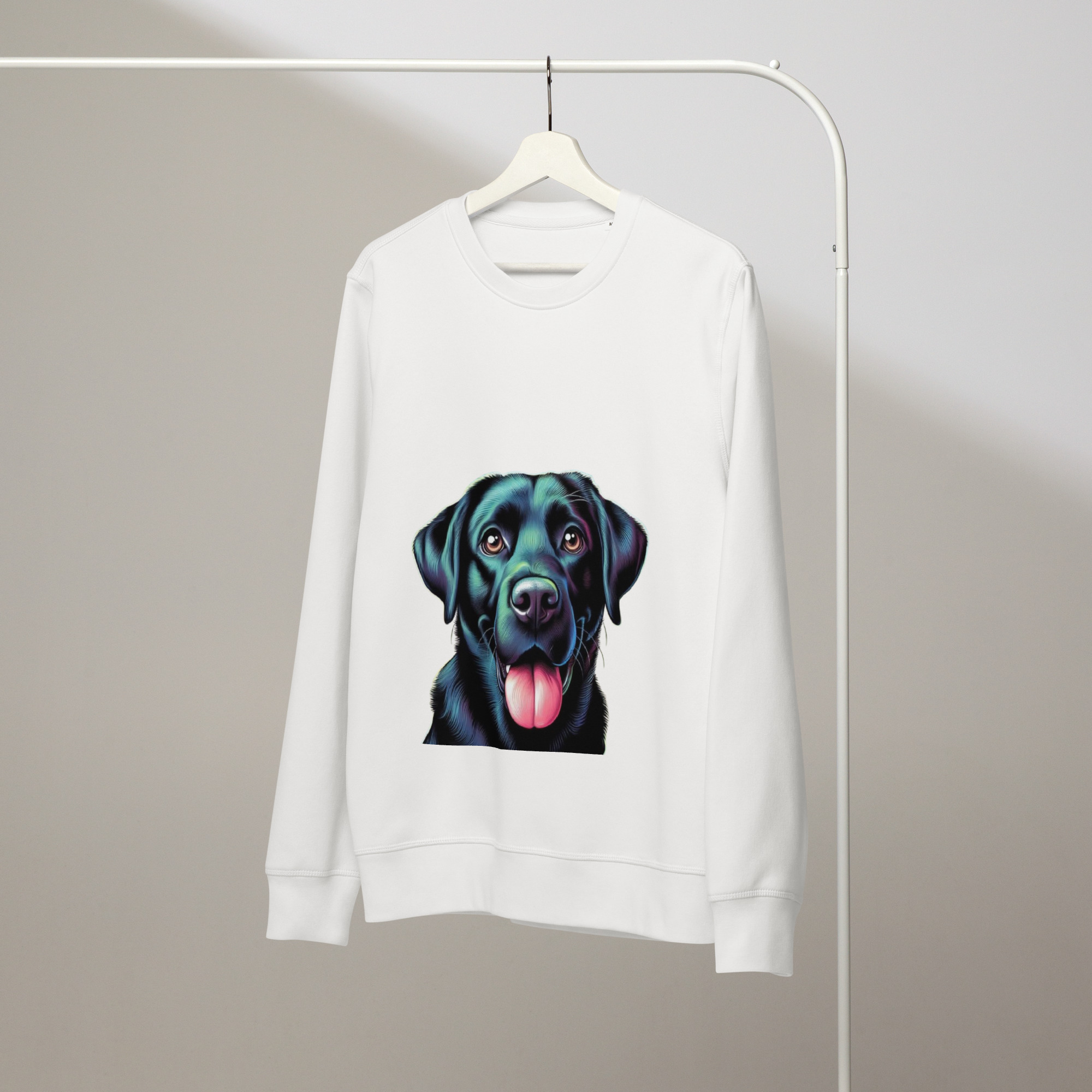 Black Dog Unisex organic mid-weight sweatshirt